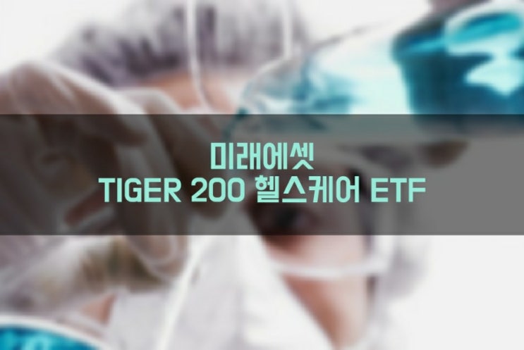  미래에셋 TIGER 200 헬스케어 ETF - 개인연금 퇴직연금 IRP