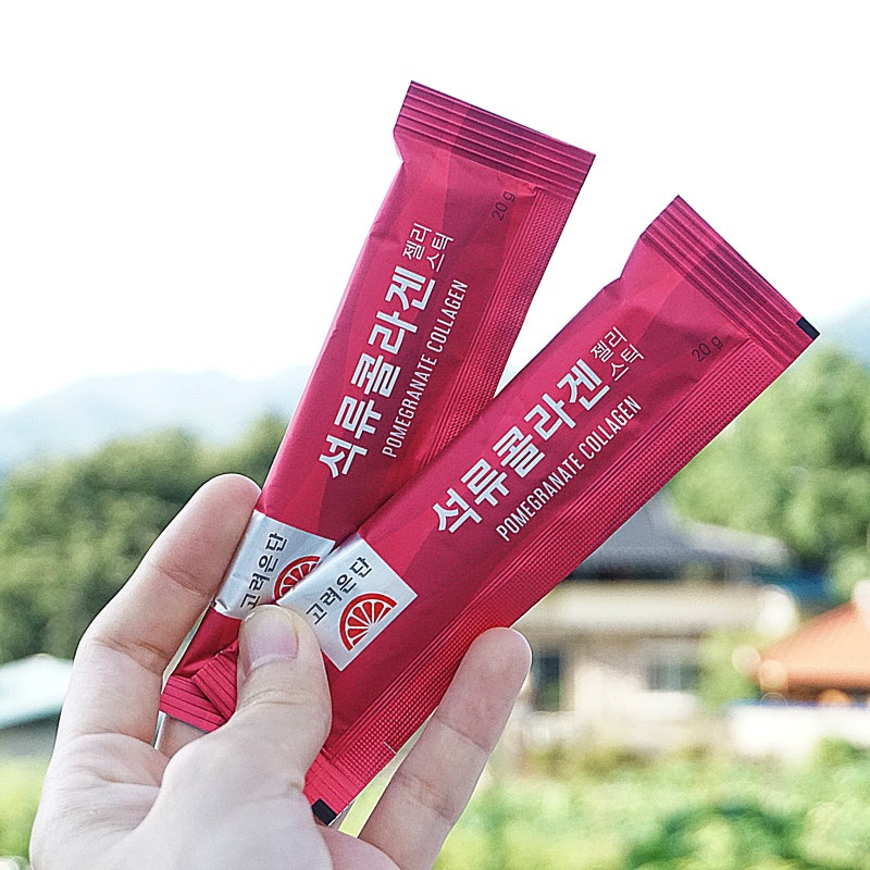 [위메프 신상체험단] 여성건강식품 고려은단 석류콜라겐 젤리스틱