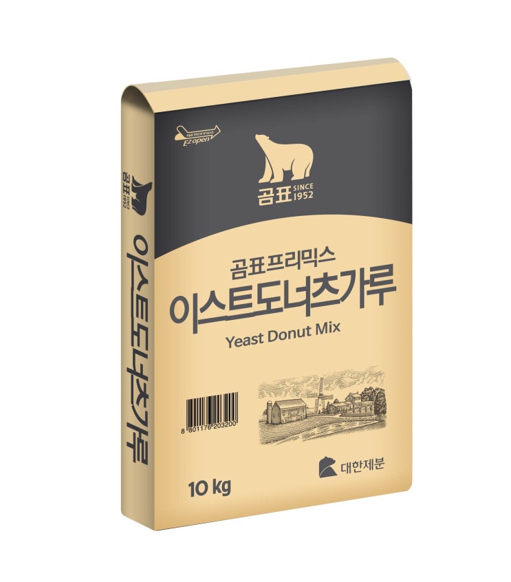  곰표프리믹스 이스트 도너츠가루 10kg
