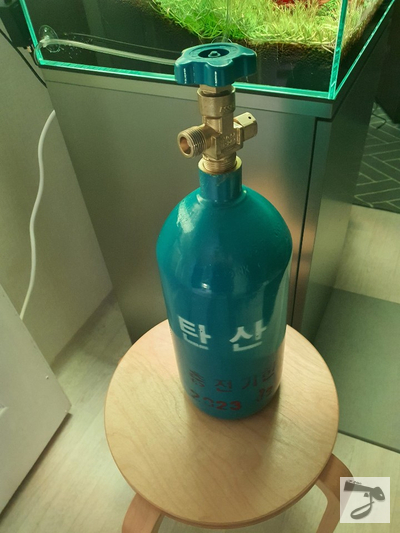  45큐브 수초항 - 이탄 레귤레이터, 소다스트림 설치
