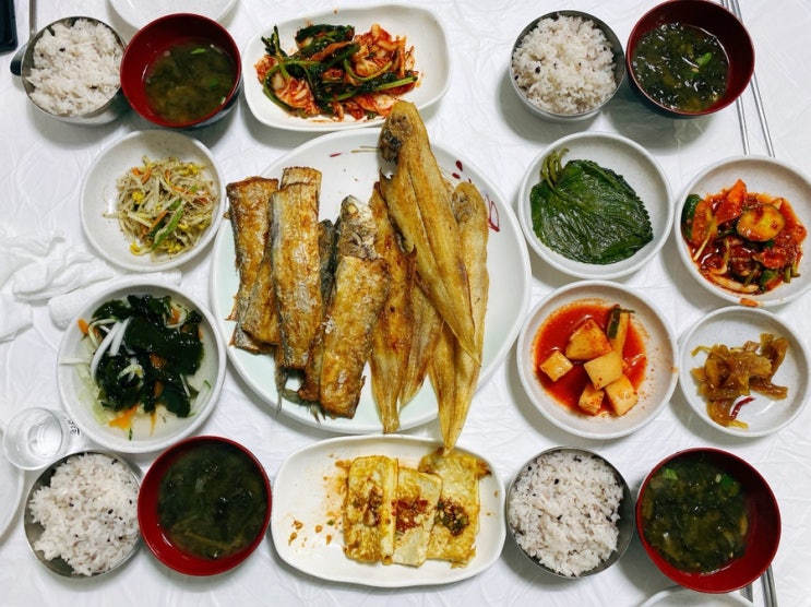  [군산맛집]일력생선 모듬 생선구이 백반(박대,조기,갈치), 식객 허영만의 백반기행에 나온집