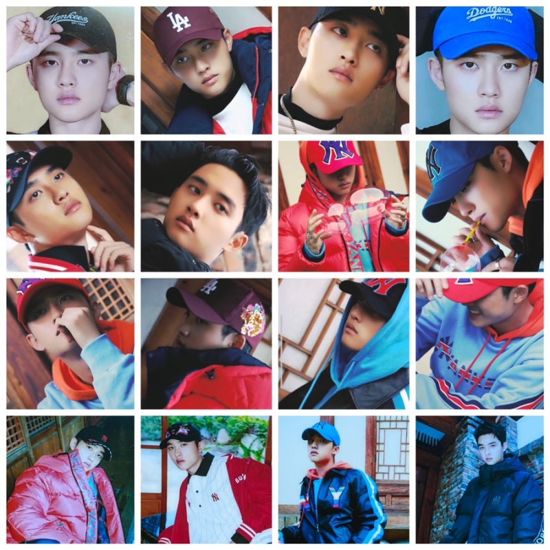 [都敬秀] 98. 我精選的MLB廣告EXO D.O.小卡 (feat. XOXO棒球帽 & EXOrdium棒球制服等)