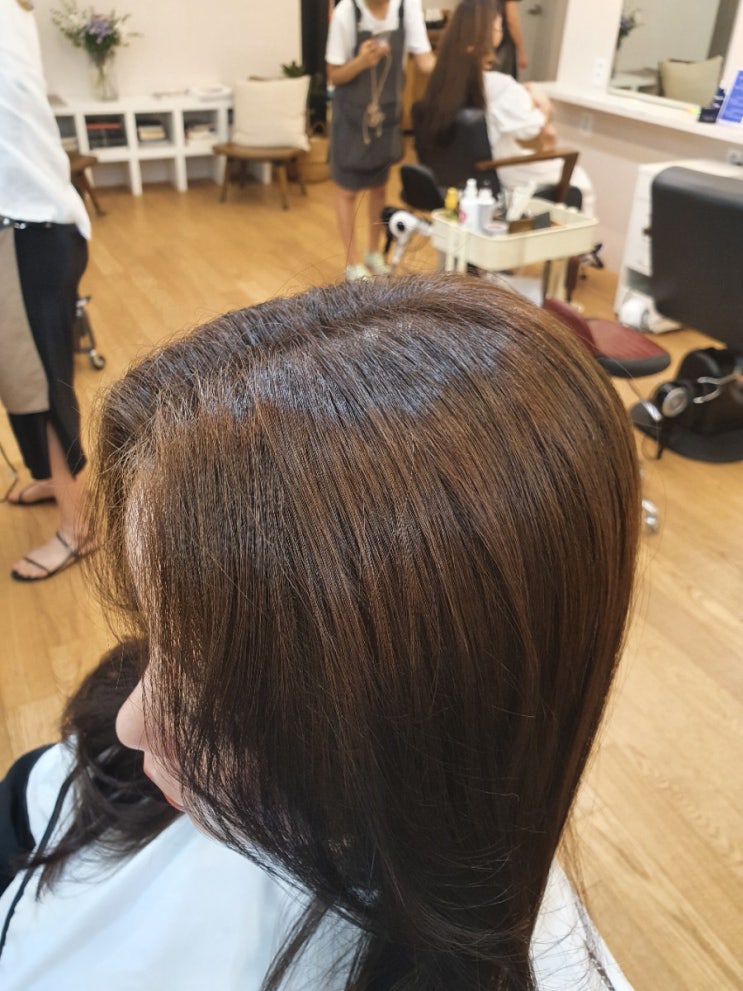  논현역미용실 뿌리펌 잘하는 비컷 헤어샵