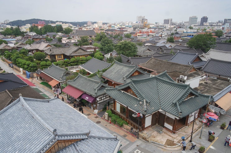  전북/전주 전망카페 한옥마을 필수코스 경기전