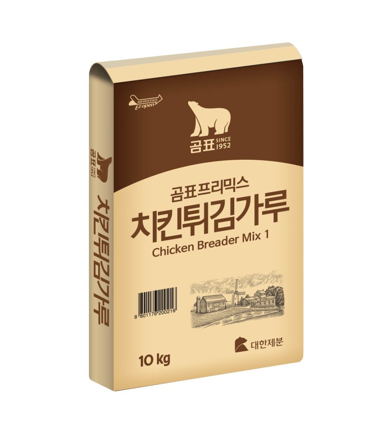  곰표프리믹스 치킨튀김가루 10kg