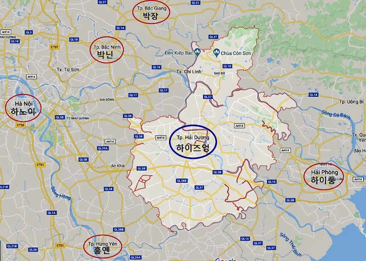  하이즈엉시, 지난 16일 0시를 기해 봉쇄 수준의 '사회적 격리' 단행