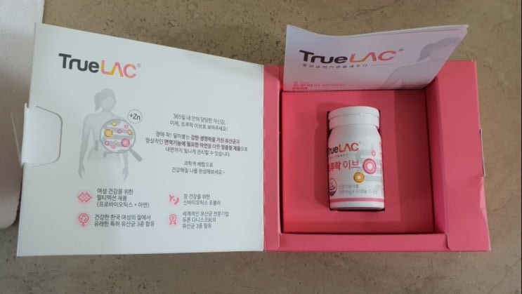  여성유산균 휴럼 트루락 이브