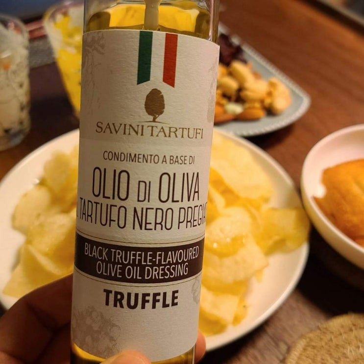  Savini Tartufi 사비니타르투피 블랙 트러플 올리브오일 감자튀김에 뿌려보세요
