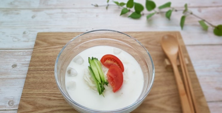  불안쓰는 요리,우뭇가사리 콩국& 콩국수 만들기