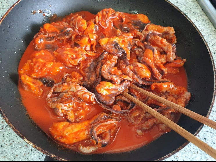 쭈꾸미볶음 만들기 택배로 받아서 맛있게 쭈꾸미볶음 만들기 택배로 받아서 맛있게