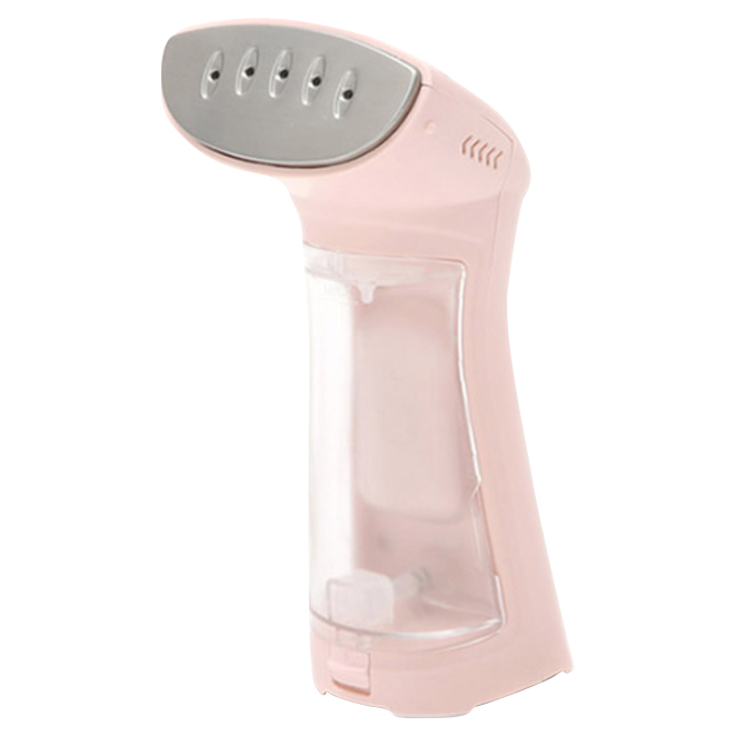  한경희생활과학 핸디 스탠드형 파워 스팀다리미, HS-110C, 러블리 핑크