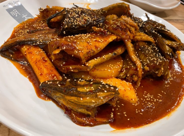  바담 코다리조림 전문. 부산 반송점에서 맛있는 코다리찜 먹었어요.