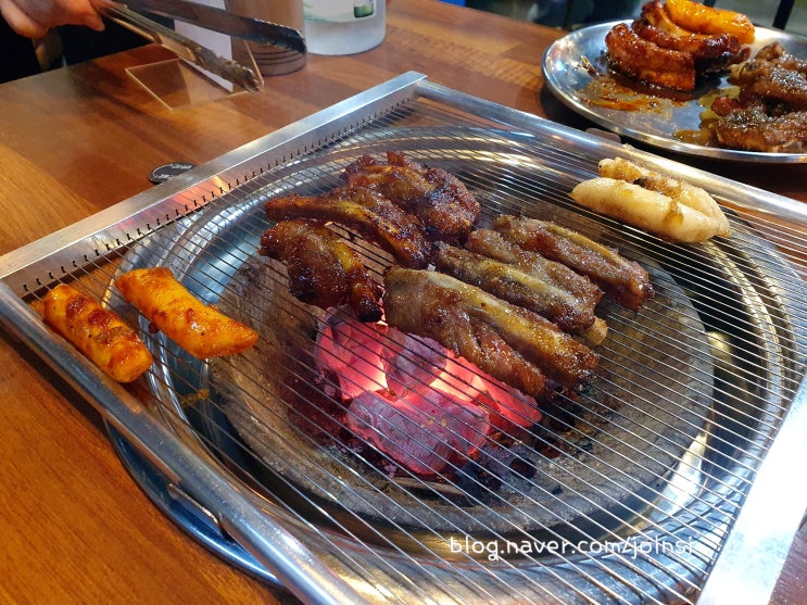  동대문구 장안동 맛집 만나고 쪽갈비 양념 마늘 쪽갈비