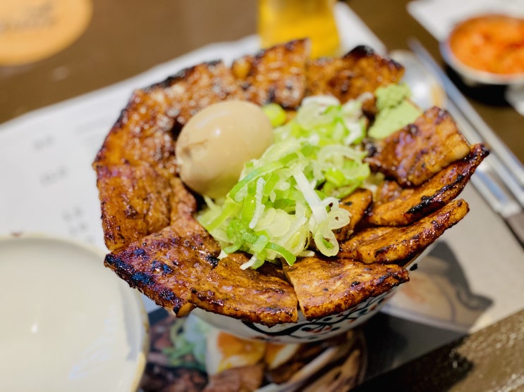  [합정 / 상수 맛집] 숯불 돼지고기 덮밥이 맛있는 '스미비부타동' 완전 추천!!