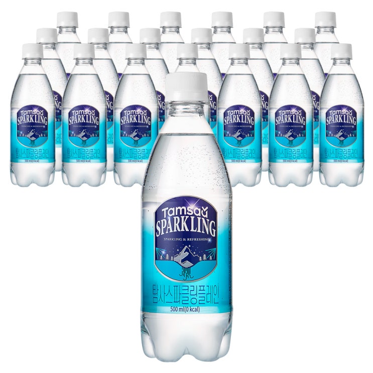  쿠팡 브랜드 - 탐사 스파클링 플레인 탄산수, 500ml, 20개
