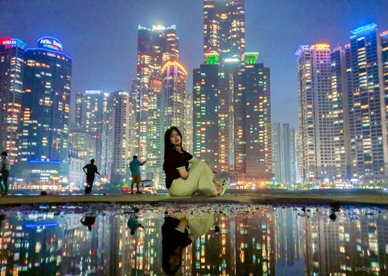 부산야경명소 더베이101 인생샷 포토스팟 위치, 4