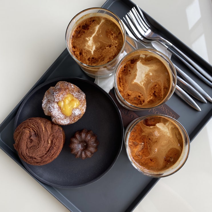 헤비화이트 먹으러 기노스코 @송도 베이커리 카페