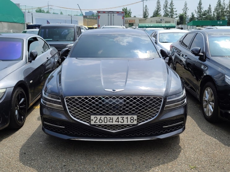  2021년형 제네시스 G80 신차급 매물 입고 소식