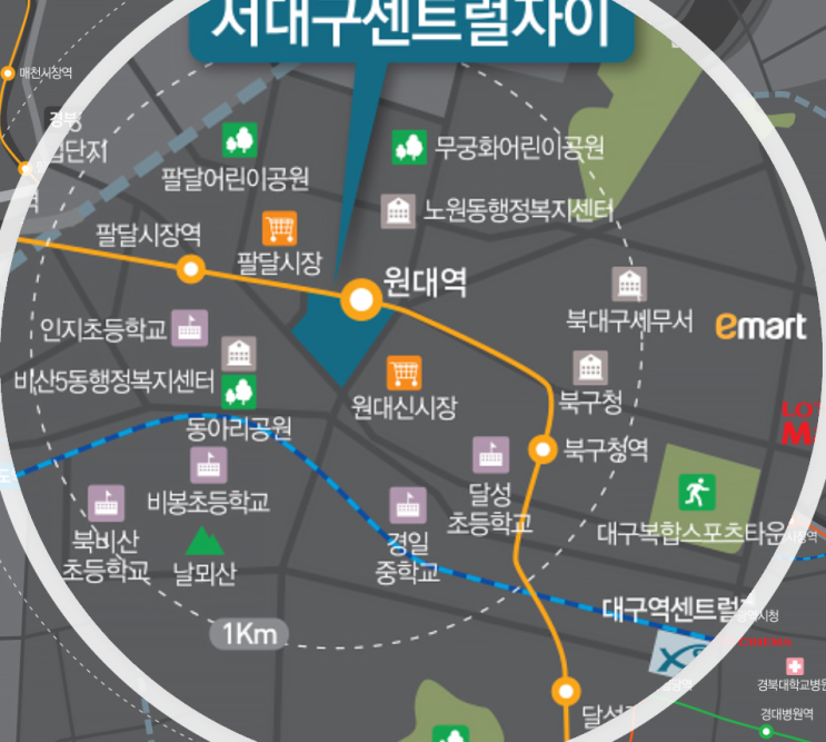  서대구 센트럴자이 분양가가 8월중 공개예정입니다