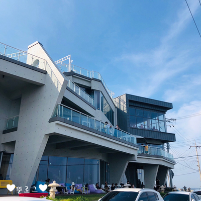  울산카페추천 / 울산주전카페 / 바다view 끝판왕 "카페벼리"