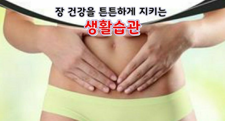 장 건강을 튼튼하게 지키는 생활습관 장 건강을 튼튼하게 지키는 생활습관