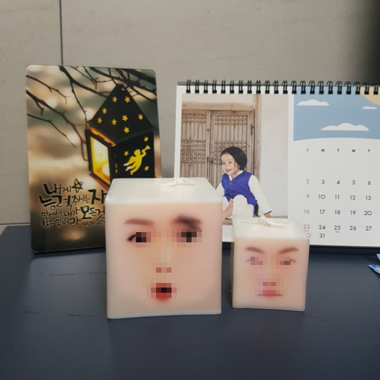  [쓸데없는 선물/쓰레기프트 추천]얼굴캔들