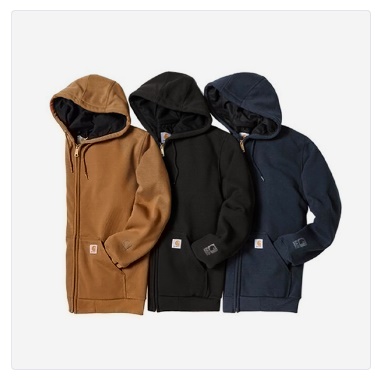  [단독할인][CARHARTT] 칼하트 써멀 후드집업 100632 (4컬러)