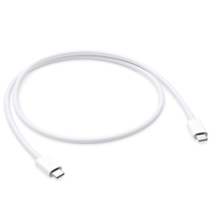  금주 초저가제품 애플 정품 썬더볼트3 USB C 케이블 0.8m MQ4H2FE/A! 제대로된 사용기~
