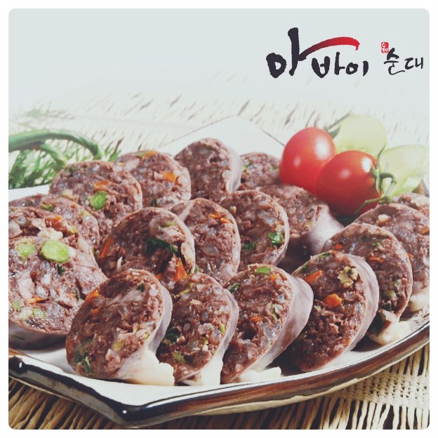  오징어순대 그리고 참좋은식품 아바이순대 진공팩포장(1kg), 1개!