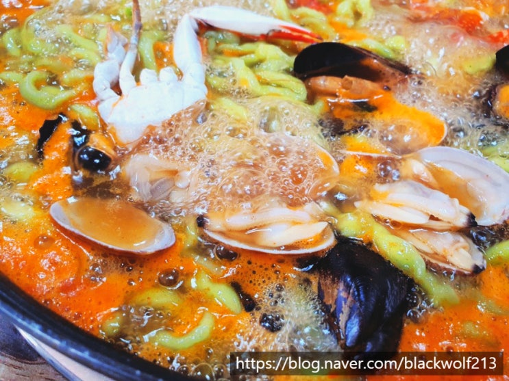  당진 사랑방 손 칼국수 후기 - 한진포구 얼큰한 해물 칼국수