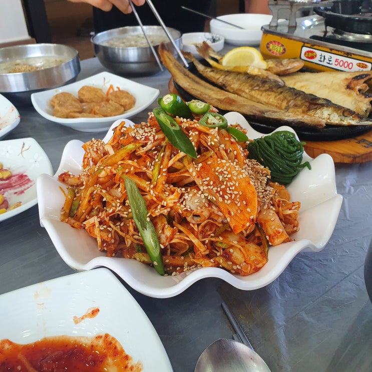 전북 격포항 갯마을 생선구이부터 백합정식까지 깔끔해요