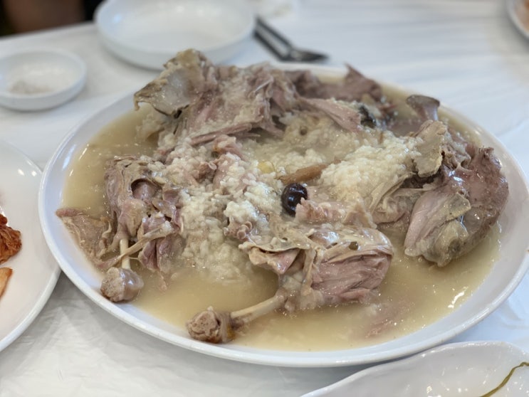  [맛집소개] 동탄 중리 저수지 맛집 복날이면 생각나는 누룽지 백숙 중리 장수촌 (동탄 동2맛집 장수촌 오리백숙)