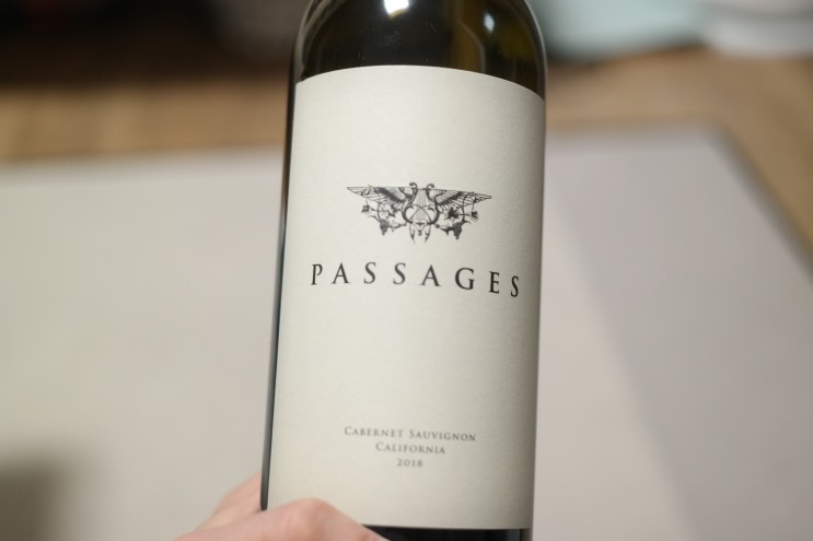 패시지 캘리포니아 카버네 쇼비뇽 PASSAGES CARBERNET SAUVIGNON CALIFORNIA 2018 와인