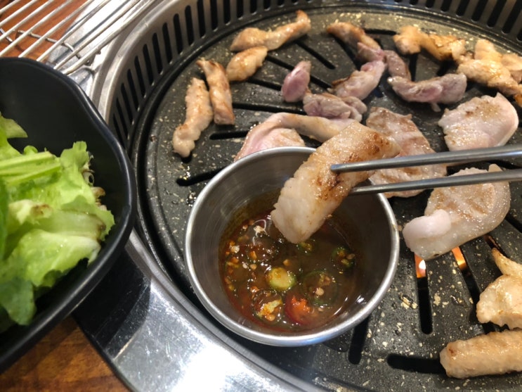 동탄역 맛집:: 이베리코 고기가 맛있는 '제주백정의 필살기 동탄역점'