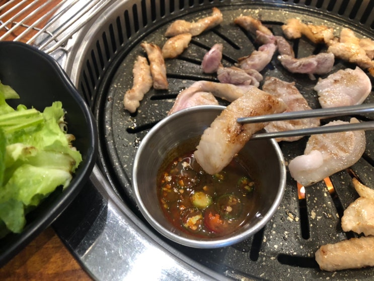  동탄역 맛집:: 이베리코 고기가 맛있는 '제주백정의 필살기 동탄역점'