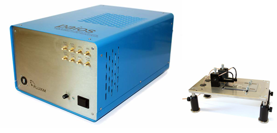 Fluxim사의 Paios(파이오스) 장비 : OLED 및 PV 소자 측정 하드웨어