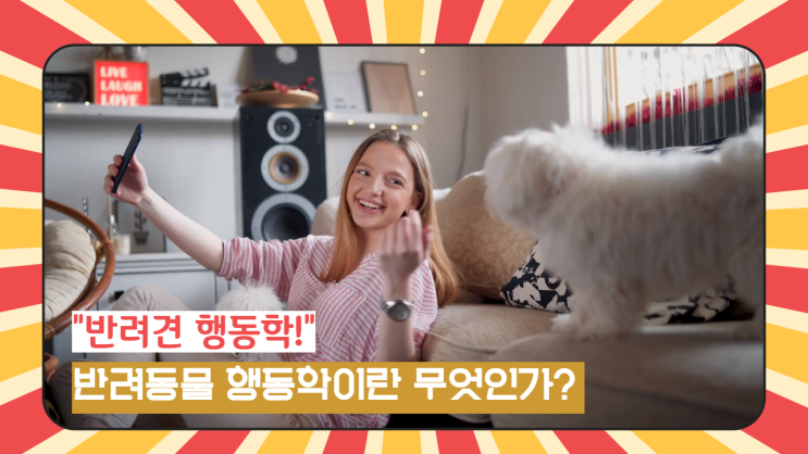  반려동물 행동학이란 무엇인가? 반려견 행동학은 왜 필요할까?