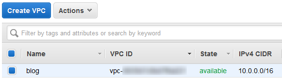 AWS CLI (2) VPC 생성