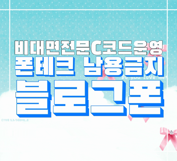  신규폰테크 무방문 후기 군인폰테크성지