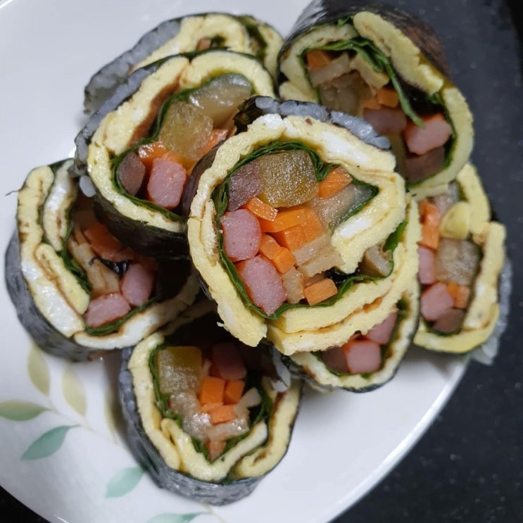  김밥만들기(키토김밥)