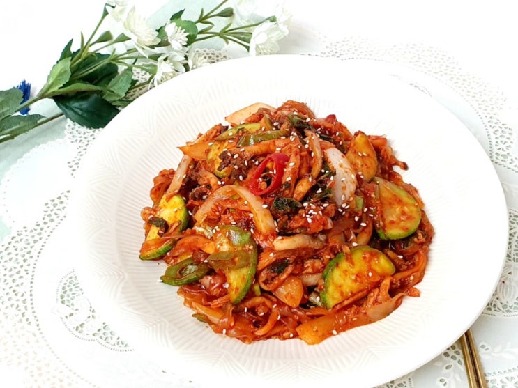  맛남의광장 백종원 느타리버섯 두루치기 / 고기 없어도 안서운해