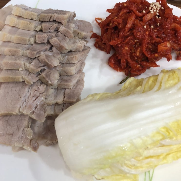 신길 보쌈 칼국수 맛집 : 곰집칼국수
