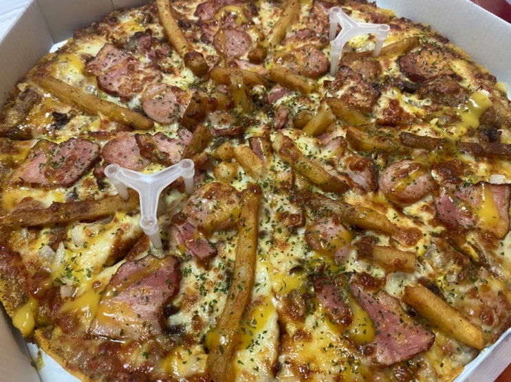  토핑의신 ; 토핑 가득 동대문 피자 배달, 외대 피자 맛집