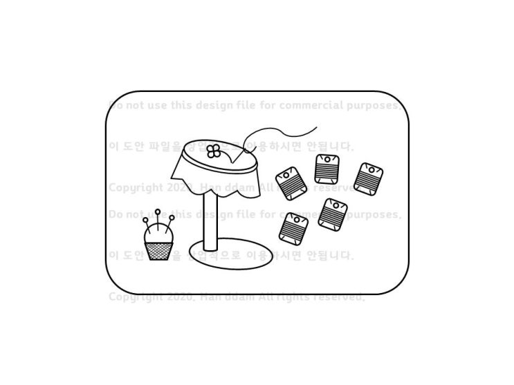  '자수의 자수를 넘어' 자수 도안