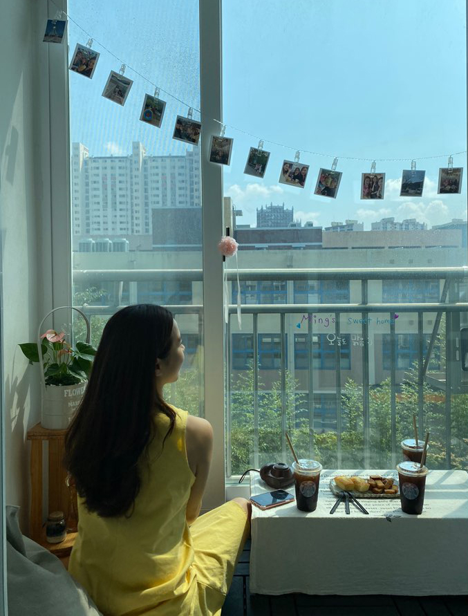  홈인테리어/장마 끝 기념 여름맞이 홈카페 오픈 #밍카페로 오시다 :)