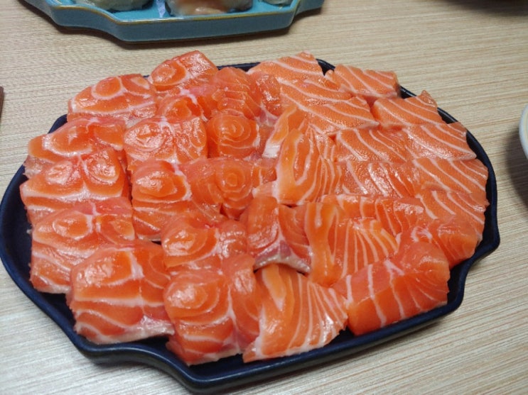  생연어 생연어회1kg 인터넷 주문 후기 (JMT, 레알 내돈내산)