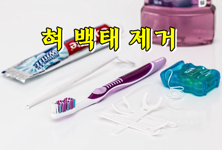  입안 설태, 백태 차이와 제거 방법