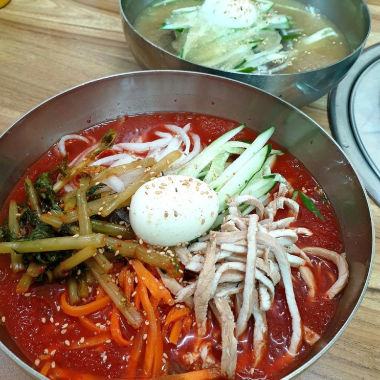  [증평 월악칡냉면] 더울땐 별미인 짬뽕냉면