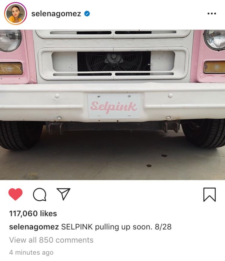 블랙핑크 셀레나고메즈 SELPINK 티저 공개 블랙핑크 셀레나고메즈 SELPINK 티저 공개