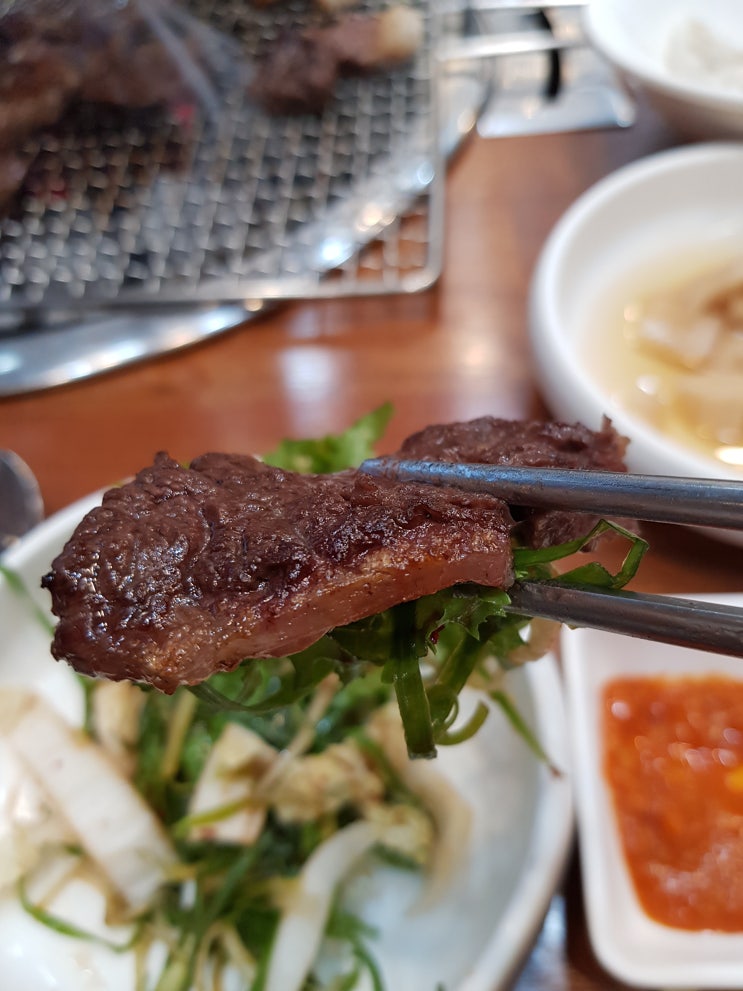  울산 천곡맛집 한우마을 소고기 밀면 김치찌개 : 가성비 소고기집
